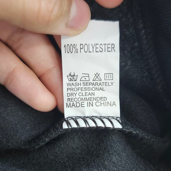 Women Teen Hoodie Sweatshirt W/ Cat Ears Sleeping Cat Printed Pullover Sz Medium - Picture 5 of 9